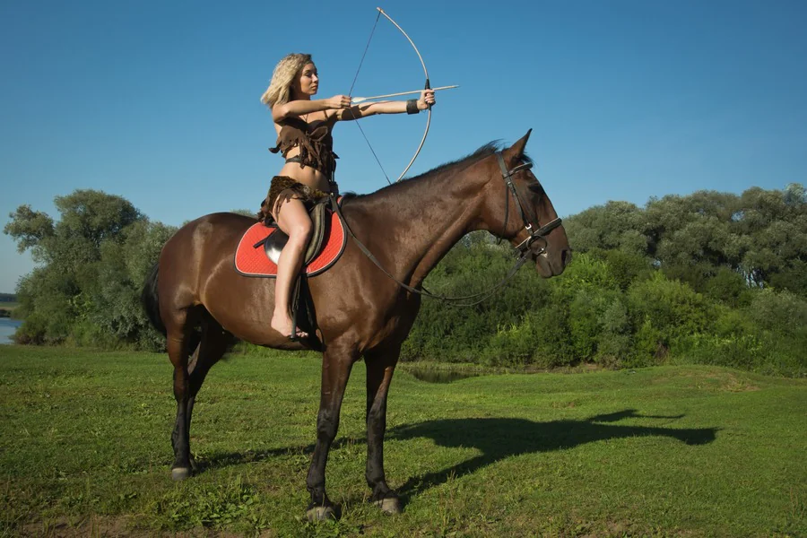 Découverte du tir à l'arc à cheval